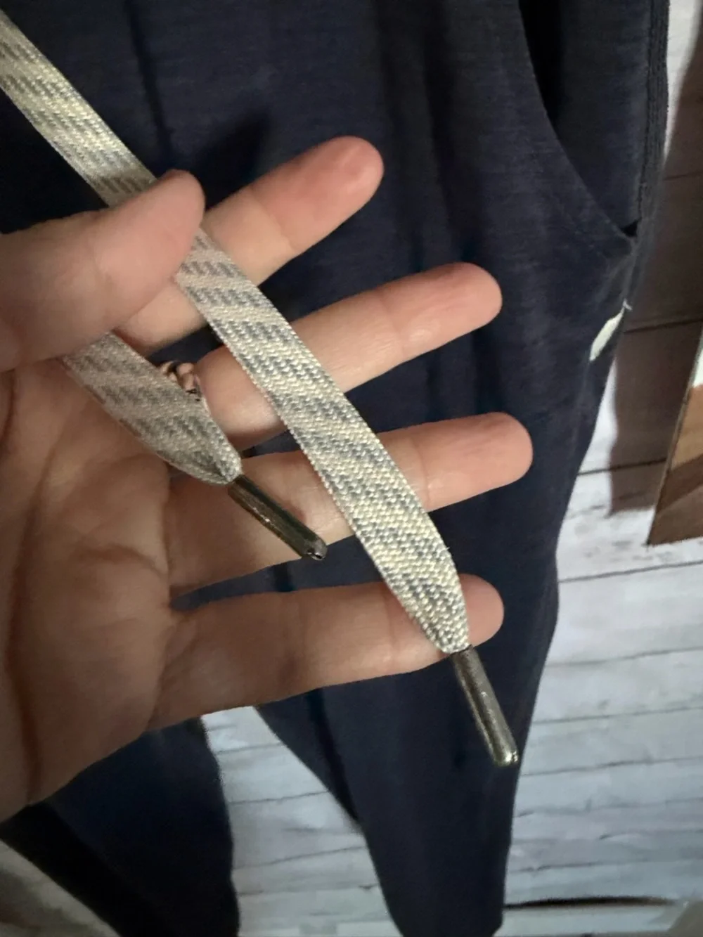 Vuori lux midnight heathered Long-Sleeve Jumpsuit with Drawstring - Picture 7 of 9